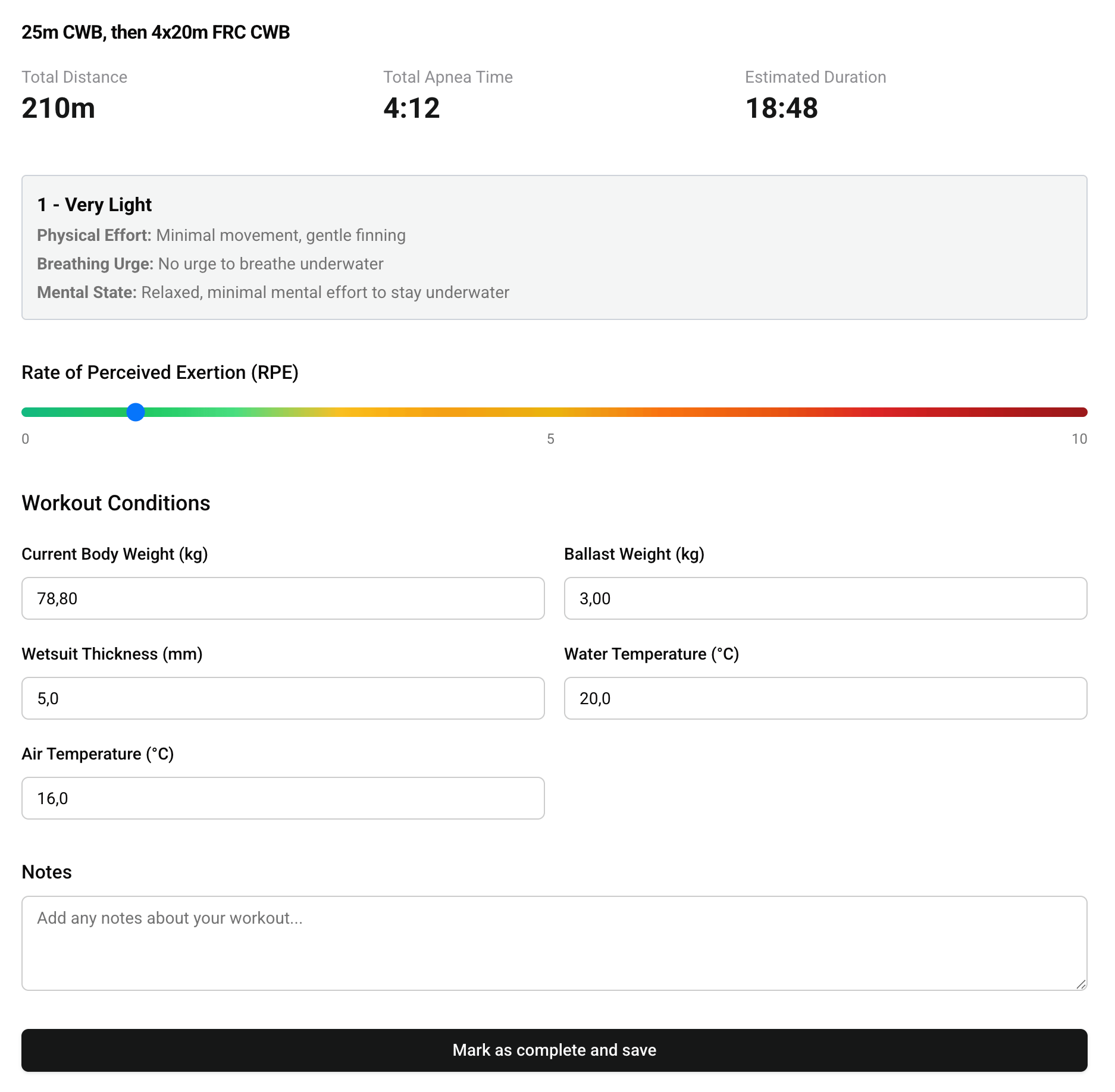 RPE Interface